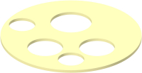 Chicago Faucets 2200-024JKABNF Gasket, 40Mm Cartridge